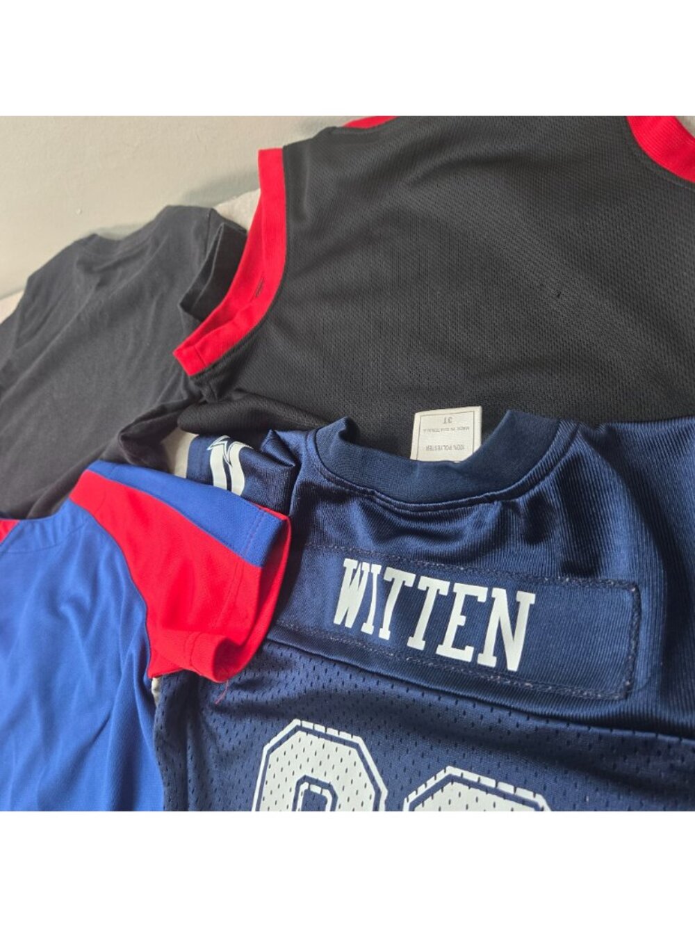 Jordan Nike Toddler T shirt Jersery Toddler Boy 3T Tops Bundle Set 4 Piece Lot - Picture 12 of 13